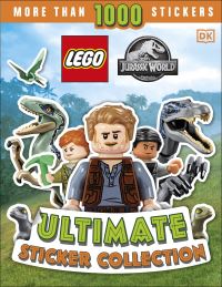 Book Cover for LEGO Jurassic World Ultimate Sticker Collection by Julia March