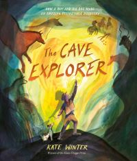 Book Cover for The Cave Explorer by Kate Winter