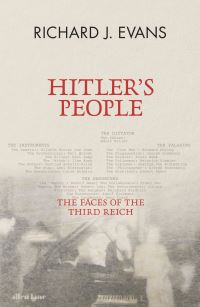 Book Cover for Hitler's People by Richard J Evans