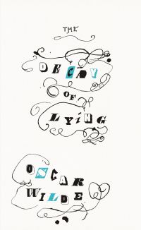 Book Cover for Decay of Lying by Oscar Wilde