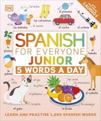 Book Cover for Spanish for Everyone Junior 5 Words a Day by DK