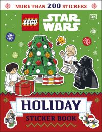 Book Cover for LEGO Star Wars Holiday Sticker Book by Tori Kosara