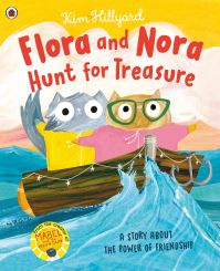Book Cover for Flora and Nora Hunt for Treasure by Kim Hillyard