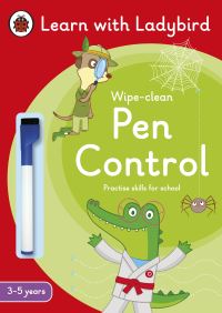 Book Cover for Pen Control: A Learn With Ladybird Wipe-Clean Activity Book 3-5 Years by Ladybird