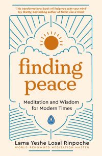 Book Cover for Finding Peace by Yeshe Losal Rinpoche