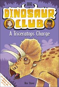 Book Cover for A Triceratops Charge by Rex Stone