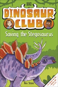 Book Cover for Saving the Stegosaurus by Rex Stone