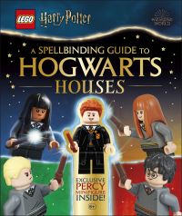 Book Cover for LEGO Harry Potter A Spellbinding Guide to Hogwarts Houses by Julia March