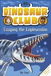 Book Cover for Escaping the Liopleurodon by Rex Stone