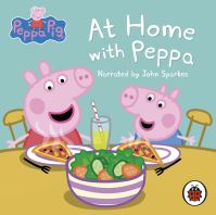 Book Cover for At Home With Peppa by John Sparkes