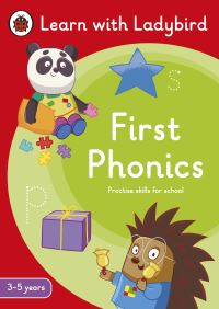 Book Cover for First Phonics: A Learn With Ladybird Activity Book (3-5 Years) by Ladybird