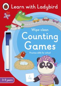Book Cover for Counting Games: A Learn With Ladybird Wipe-Clean Activity Book (3-5 Years) by Ladybird