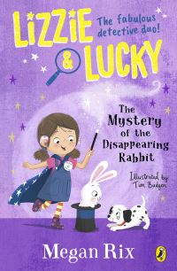 Book Cover for The Mystery of the Disappearing Rabbit by Megan Rix