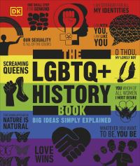 Book Cover for The LGBTQ+ History Book by 