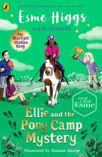 Book Cover for Ellie and the Pony Camp Mystery by Esme Higgs, Jo Cotterill