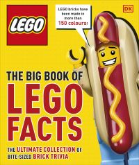 Book Cover for The Big Book of LEGO Facts by Simon Hugo