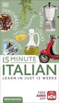 Book Cover for 15 Minute Italian by Francesca Logi