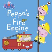 Book Cover for Peppa's Fire Engine by Lauren Holowaty