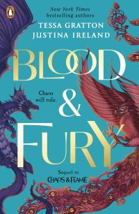 Book Cover for Blood & Fury by Tessa Gratton, Justina Ireland