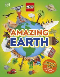 Book Cover for Amazing Earth by Jennifer Swanson, LEGO Education Firm