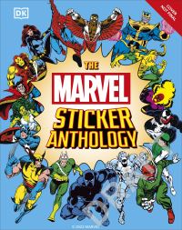 Book Cover for The Marvel Sticker Anthology by DK