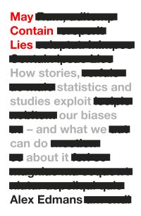 Book Cover for May Contain Lies by Alex Edmans