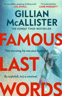 Book Cover for Famous Last Words by Gillian McAllister