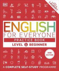 Book Cover for English for Everyone Level 1, Beginner Practice Book by 