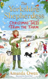 Book Cover for Christmas Tales from the Farm by Amanda Owen
