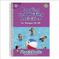 Book Cover for Reading and Writing Activities for Stages 16-20. 'Tch' and 'Ve', Two-Syllable Words, Suffixes -Ed and -Ing and Spelling by 