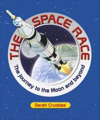 Book Cover for The Space Race by Sarah Cruddas
