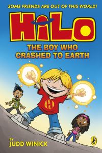 Book Cover for The Boy Who Crashed to Earth by Judd Winick
