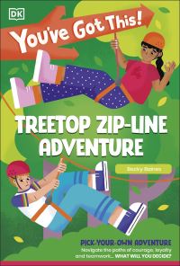 Book Cover for Treetop Zip-Line Adventure by Rebecca Baines