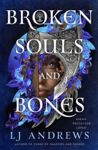 Book Cover for Broken Souls and Bones by L J Andrews