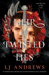 Book Cover for Heir of Twisted Lies by L J Andrews