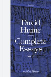 Book Cover for Complete Essays. Volume 2 by David Hume