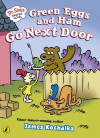 Book Cover for Green Eggs and Ham Go Next Door by James Kochalka, Seuss