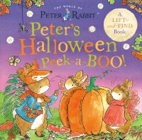 Book Cover for Peter's Halloween Peek-a-BOO! by Beatrix Potter