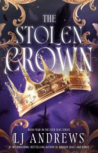 Book Cover for The Stolen Crown by LJ Andrews