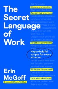Book Cover for The Secret Language of Work by Erin McGoff