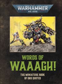 Book Cover for Warhammer 40,000 Words of Waaagh! by DK