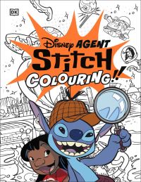 Book Cover for Disney Agent Stitch Colouring by DK