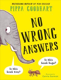 Book Cover for No Wrong Answers by Pippa Goodhart