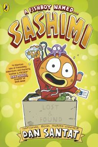 Book Cover for A Fishboy named...Sashimi by Dan Santat