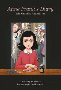 Book Cover for The Graphic Diary by Anne Frank, Ari Folman