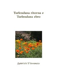 Book Cover for Turlendana Ritorna E Turlendana Ebro by Gabriele DAnnunzio