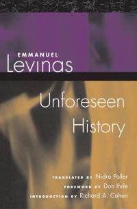 Book Cover for Unforeseen History by Emmanuel Lévinas