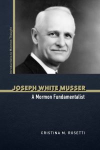 Book Cover for Joseph White Musser by Cristina Rosetti