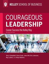 Book Cover for Courageous Leadership by Terry Campbell
