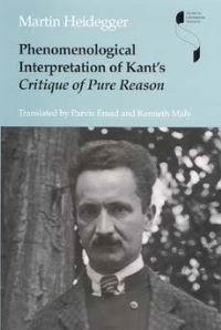 Book Cover for Phenomenological Interpretation of Kant's Critique of Pure Reason by Martin Heidegger